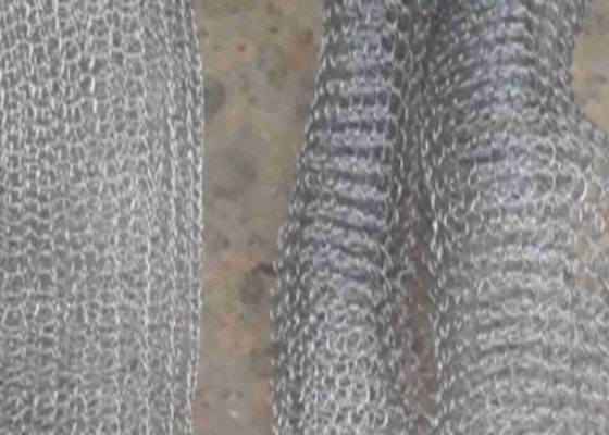 Nickel-Gas-flüssiger Filter stricken Mesh With Excellent Filtration Capability