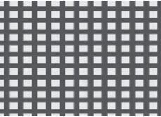 Quadratisch versetztes perforiertes Metall 2 mm Loch 6 mm Mittenabstand