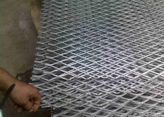 Streckmetallgitter Edelstahl 304 angehoben und abgeflacht