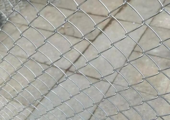 5m bis 30m galvanisiertes PVC beschichteten Kettenglied Mesh For Fence Rust Resistance