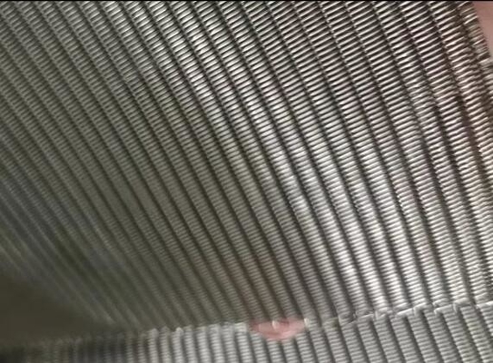 Edelstahl-Rückseiten-niederländischer Draht Mesh Width 1.2m mit Messing und anderen Metallen