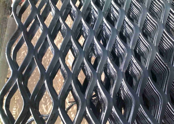 0.5-6m Pulver-Beschichtung erweiterte Draht Mesh Commercial Use Lightweight Durable