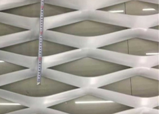 Galvanisierungs-Aluminiumstreckmetall Mesh Width 0.5m-2.5m