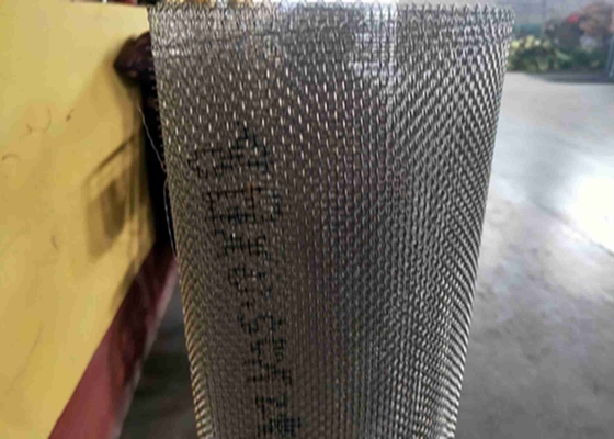 0.001 Zoll Metall Gewebtes Drahtnetz Quadratische Platten oder in Rollen Dekorativ