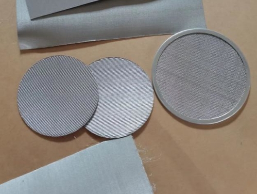 Edelstahl-Extruder-Bildschirm mit flacher Oberfläche mit genauer Größe