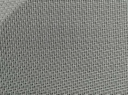 Fünf Heddle Weave Wire Mesh Edelstahl Korrosionsbeständigkeit Hohe Festigkeit
