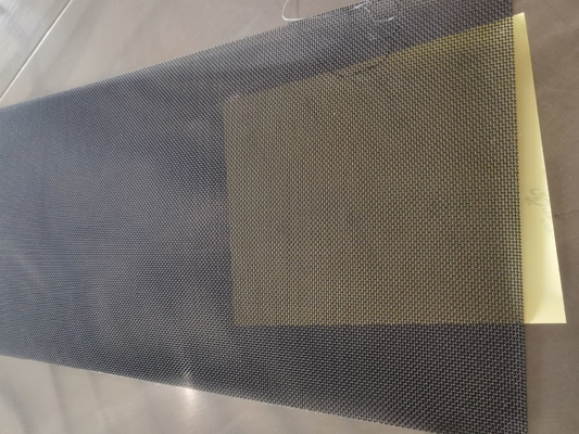 Schwerlastsicherheitsschirmnetz 750 mm maximale Festigkeit / Haltbarkeit schwarzes Stahlnetz