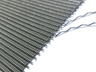 Einheitlich ausgestattete Schirmmaschen aus niederländischem Gewebe Twill Weave / Dutch Weave