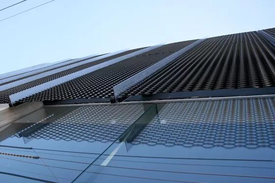 Aluminium ausgedehntes Metallgarnitur-Gardinenwand galvanisiertes Baustoff