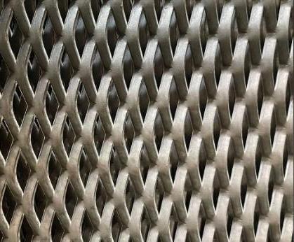 Dekorative Aluminium-Expandierte Draht-Metallplatte Anti-Korrosive Einfache Bedienung