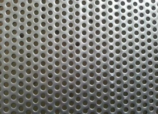 SS304 durchlöcherte Edelstahl-Schirm 0.5mm bis 10mm rundes Loch