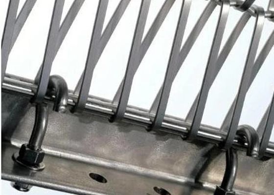 Edelstahl-Metall Mesh For Architectural Decoration AISI 6mmx1mm