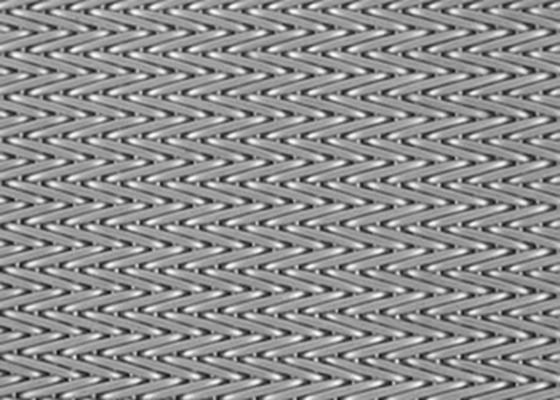 1.2mm 1.4mm SS verdrahten Mesh Conveyor Belt Compound Weave