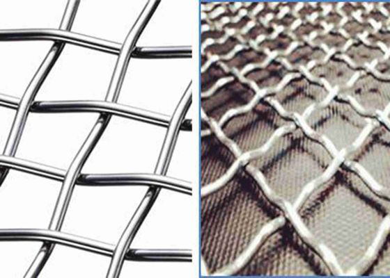 1 Masche 1m bis 4.8mm Edelstahl quetschverbundener Maschendraht