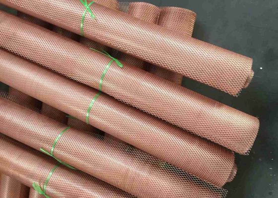 0,5 bis 5.0mm kupfernes Streckmetall Mesh Anti Corrosion
