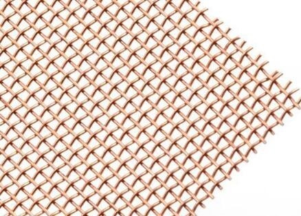 Grobe kupferne Drahtgewebe-Mesh For Dressing Up House-Öffnungen von 0,053