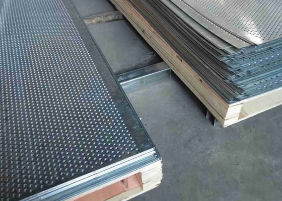 Nickel-Legierung Hexagnoal-Loch durchlöcherte Mesh High Temperature Resistance