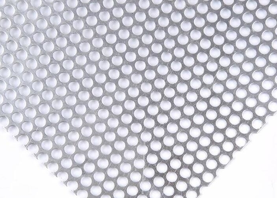Dekoration 8.0mm starker durchlöcherter AluminiumMesh With High Strength