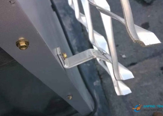 Leichtes dekoratives Aluminiumstreckmetall Mesh Cladding