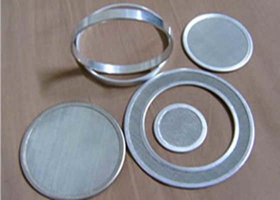 Ring Stainless Steel Wire Cloth-Disketten für die Filtration waschbar und wiederverwendbar