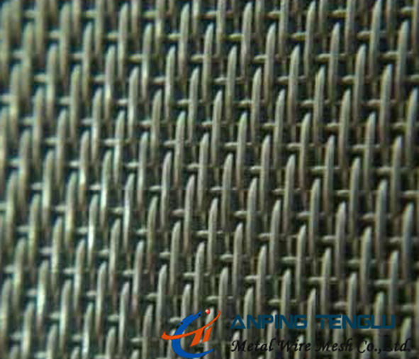 SS304, SS316 Litzen-Webart-Draht Mesh With Excellent Flow Rate der Reihen-fünf