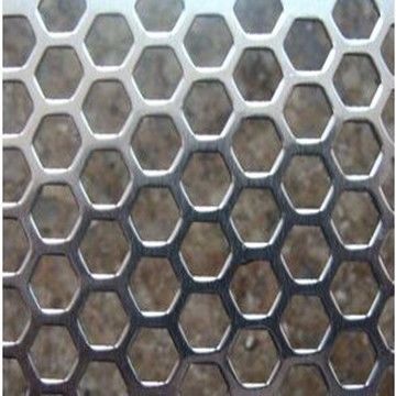 Sechseckiges Loch schwankte perforiertes Metall, 4.5mm bis 12.7mm Loch-Größe
