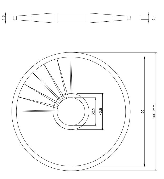 SUS 316L Filter-Diskettenc$multi-schichten mit Grad für Verdrängungsmaschine in HAUSTIER Film