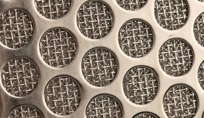 Durchlöchertes Metall sinterte Maschendrahtplatte